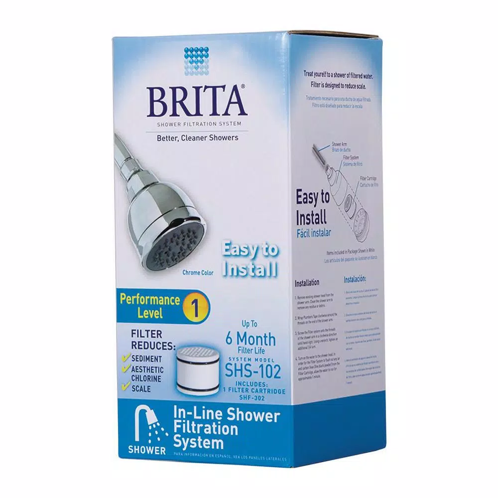 Showerhead Filters Brita In-Line Shower Filtration System – Chrome 7 Showerhead Filters Brita In-Line Shower Filtration System – Chrome - Image 5