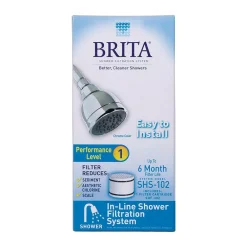 Showerhead Filters Brita In-Line Shower Filtration System – Chrome 11 Showerhead Filters Brita In-Line Shower Filtration System – Chrome -Brita shop chrome brita fixed shower heads wfshs102 c3 1000