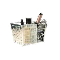 Storage Baskets Spectrum Macklin Medium Basket In Zinc Plated