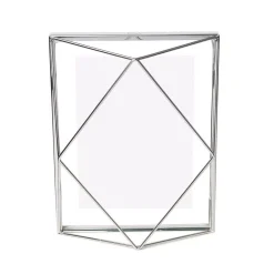 Picture Frames Umbra Prisma 5 In. X 7 In. Chrome Picture Frame -Brita shop chrome umbra picture frames 313015 158 44 1000
