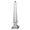 Sculptures A & B Home 16 In. Crystal Obelisk Decorative Statue -Brita shop clear a b home sculptures av75475 64 1000