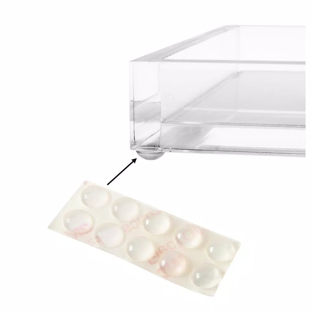 Decorative Trays Lavish Home Minimalist Clear Acrylic Catch-All Decorative Tray 5 Decorative Trays Lavish Home Minimalist Clear Acrylic Catch-All Decorative Tray - Image 3