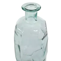 Vases LITTON LANE Extra Large Decorative Soda Lime Glass Flower Vase With Angular, Geometric Body 13 Vases LITTON LANE Extra Large Decorative Soda Lime Glass Flower Vase With Angular, Geometric Body -Brita shop clear litton lane vases 18264 1f 1000