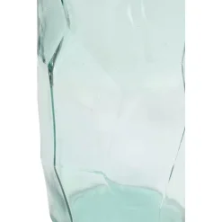 Vases LITTON LANE Extra Large Decorative Soda Lime Glass Flower Vase With Angular, Geometric Body 12 Vases LITTON LANE Extra Large Decorative Soda Lime Glass Flower Vase With Angular, Geometric Body -Brita shop clear litton lane vases 18264 4f 1000