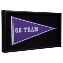 Picture Frames Pinnacle Pennant Display Case 13.7 In. X 7.7 In. Black Picture Frame -Brita shop clear pinnacle picture frames 17fw1661 4f 1000