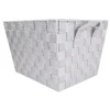 Storage Baskets Home Basics Decorative Storage Basket -Brita shop cool grey home basics storage baskets pb45476 64 1000