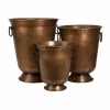Vases IMAX Meziere Copper Plated Planters (Set Of 3) 1 Vases IMAX Meziere Copper Plated Planters (Set Of 3) -Brita shop copper imax vases 44186 3 64 1000