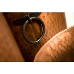 Vases IMAX Meziere Copper Plated Planters (Set Of 3) -Brita shop copper imax vases 44186 3 c3 1000