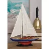 Sculptures LITTON LANE 17 In. X 26 In. Rustic Wooden Sailing Ship Model 1 Sculptures LITTON LANE 17 In. X 26 In. Rustic Wooden Sailing Ship Model -Brita shop dark brown litton lane sculptures 71595 64 1000