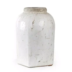 Vases Zentique Stoneware Distressed White Medium Decorative Vase 5 Vases Zentique Stoneware Distressed White Medium Decorative Vase -Brita shop distressed white zentique vases 4977m a25a c3 1000