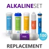 Replacement Water Filters Express Water Express Water – 6 Months Alkaline Reverse Osmosis System Replacement – 6 Filters With 100 GPD RO Membrane – 10 Inch Size -Brita shop express water replacement water filters fltsetalk0610q 64 1000