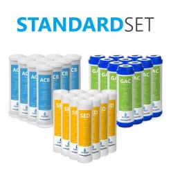 Replacement Water Filters Express Water Express Water – 3 Year Reverse Osmosis System Replacement Filter Set – 30 Filters – 10 Inch Size Water Filters