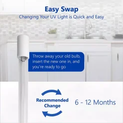 Replacement Water Filters Express Water Express Water – UV Water Filter Replacement – UV Water System – 12 Inch UV Light Housing With 10 Inch Bulb – RO System -Brita shop express water replacement water filters fltuv110bch a0 1000