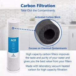 Replacement Water Filters Express Water Express Water – Whole House Anti Scale Filter Set – Sediment, Carbon Block, Polyphosphate – 5 Micron – 4.5” X 20” Inch 15 Replacement Water Filters Express Water Express Water – Whole House Anti Scale Filter Set – Sediment, Carbon Block, Polyphosphate – 5 Micron – 4.5” X 20” Inch -Brita shop express water replacement water filters fltwh2045cps1 66 1000