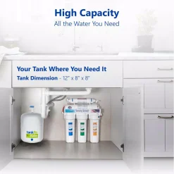 Water Filter Parts Express Water TankRO – RO Water Filtration System Expansion Tank – 2 Gallon Water Capacity – Reverse Osmosis Storage Pressure Tank -Brita shop express water water filter parts gts2 e1 1000