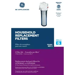 Replacement Water Filters GE Universal Whole House Replacement Water Filter Cartridge (2-Pack) -Brita shop ge replacement water filters fxusc 4f 1000