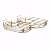 Decorative Trays IMAX Piculla Gold Trays (Set Of 2) 2 Decorative Trays IMAX Piculla Gold Trays (Set Of 2) -Brita shop gold imax decorative trays 65946 2 64 1000
