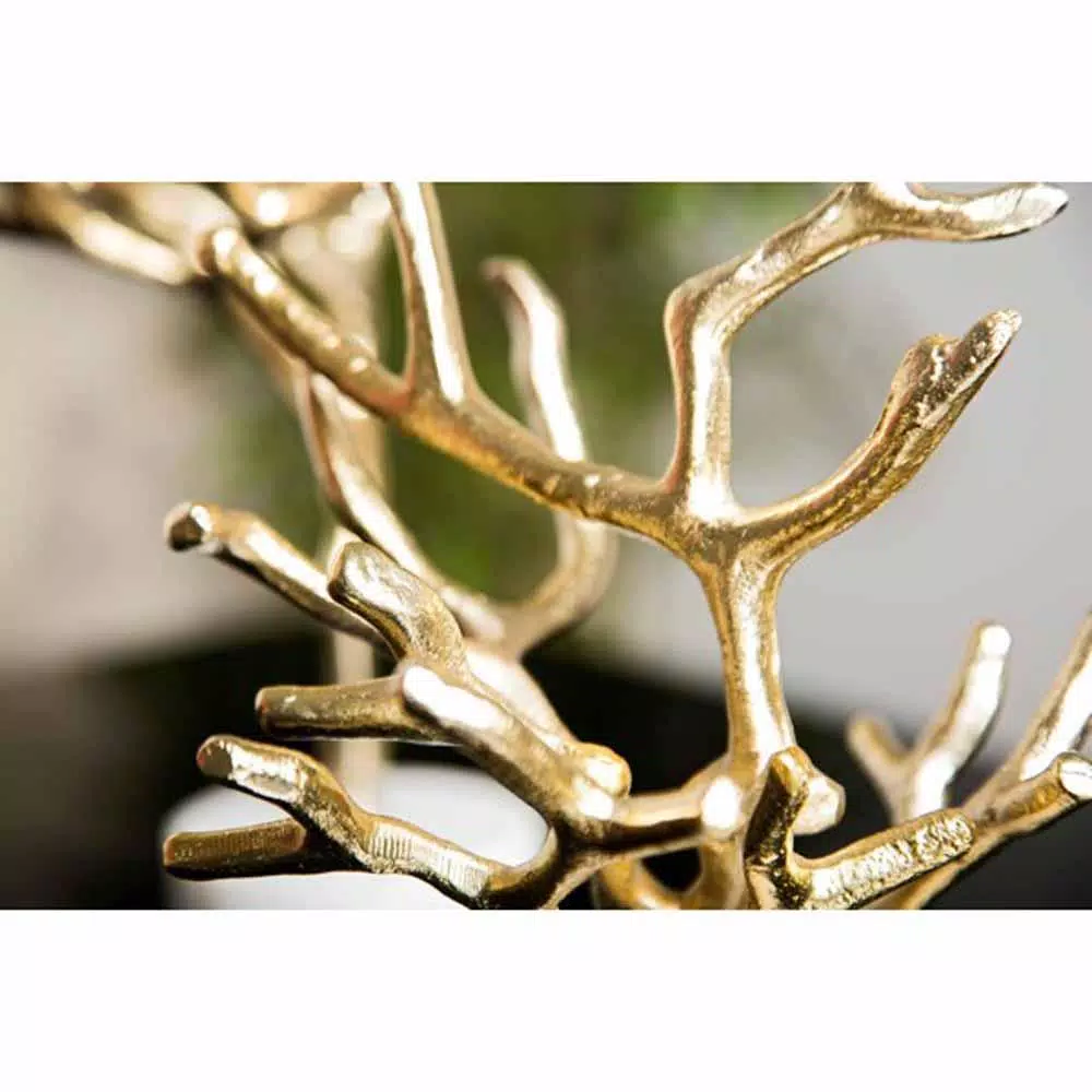 Sculptures IMAX Concepts Eclipse Trees On Marble Base (Set Of 2) 4 Sculptures IMAX Concepts Eclipse Trees On Marble Base (Set Of 2) - Image 2