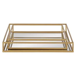 Decorative Trays Kate And Laurel Felicia 11 In. X 2 In. X 14 In. Gold Decorative Wall Shelf 13 Decorative Trays Kate And Laurel Felicia 11 In. X 2 In. X 14 In. Gold Decorative Wall Shelf -Brita shop gold kate and laurel decorative trays 215968 44 1000