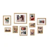 Kate And Laurel Adlynn Gold Picture Frames (Set Of 10) -Brita shop gold kate and laurel picture frames 217026 64 1000