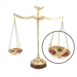 Sculptures LITTON LANE 12 In. Polished Brass Equilibrium Scale Decor 9 Sculptures LITTON LANE 12 In. Polished Brass Equilibrium Scale Decor -Brita shop gold litton lane sculptures 30651 4f 1000