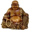 Sculptures Oriental Furniture Oriental Furniture 6 In. Sitting Laughing Buddha Decorative Statue
