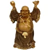 Sculptures Oriental Furniture Oriental Furniture 12 In. Standing Prosperity Buddha Decorative Statue