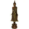 Sculptures Oriental Furniture Oriental Furniture 22 In. Standing Thai Buddha Decorative Statue