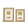 Two’s Company Bee-utiful Gold Resin Picture Frames Includes 2 Sizes: 4 In. X 6 In. And 5 In. X 7 In. (Set Of 2) -Brita shop gold two s company picture frames 51959 64 1000