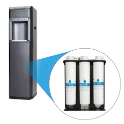 Water Dispensers Global Water Bluline G Series Hot, Cold And Ambient Bottleless Water Cooler With 3-Stage Filtration -Brita shop graphite global water water coolers g5f 4f 1000