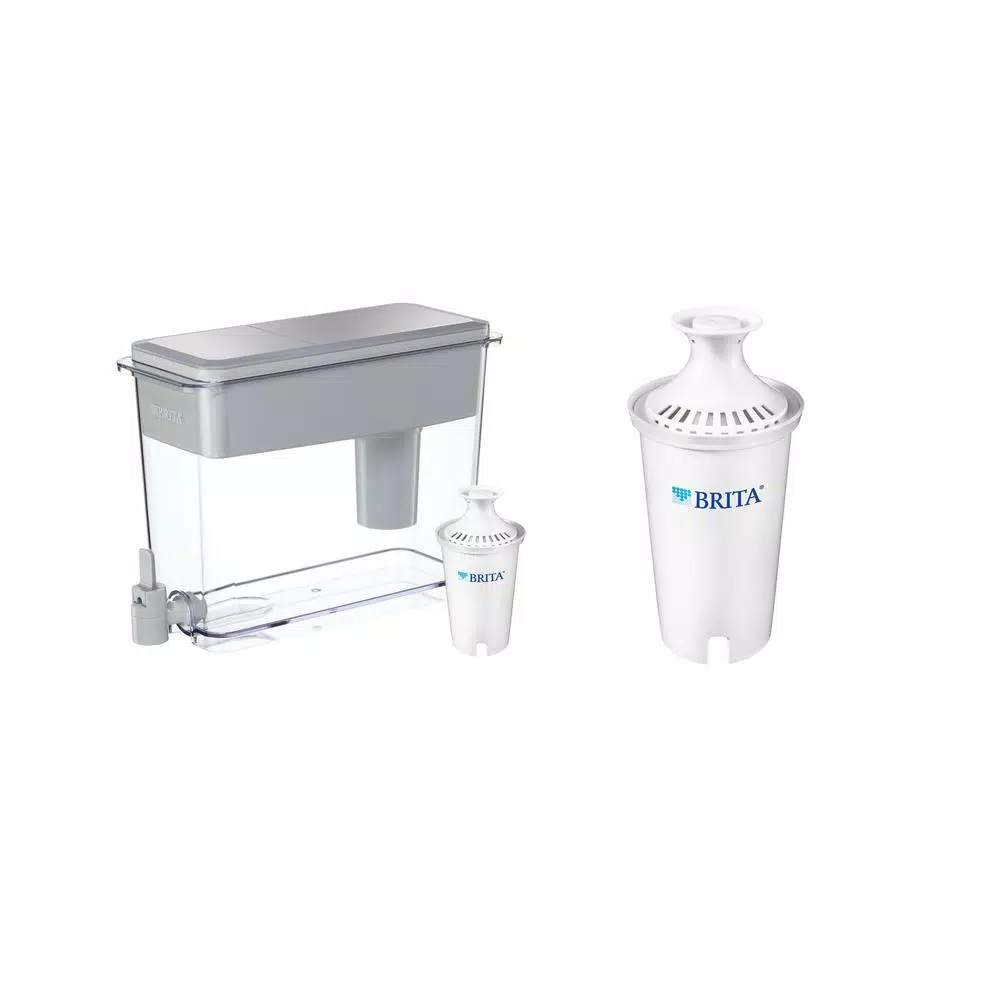 Water Filter Pitchers Brita 18-Cup UltraMax Water Filter Pitcher Dispenser And Water Filter Replacement Bundle, BPA Free 3 Water Filter Pitchers Brita 18-Cup UltraMax Water Filter Pitcher Dispenser And Water Filter Replacement Bundle, BPA Free