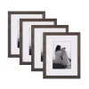 Picture Frames DesignOvation Gallery 8 In. X 10 In. Matted To 5 In. X 7 In. Gray Picture Frame (Set Of 4) 1 Picture Frames DesignOvation Gallery 8 In. X 10 In. Matted To 5 In. X 7 In. Gray Picture Frame (Set Of 4) -Brita shop gray designovation picture frames 213635 64 1000