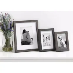Picture Frames DesignOvation Gallery 8 In. X 10 In. Matted To 5 In. X 7 In. Gray Picture Frame (Set Of 4) 14 Picture Frames DesignOvation Gallery 8 In. X 10 In. Matted To 5 In. X 7 In. Gray Picture Frame (Set Of 4) -Brita shop gray designovation picture frames 213635 fa 1000