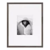 Picture Frames DesignOvation Gallery 16 In. X 20 In. Matted To 8 In. X 10 In. Gray Picture Frame -Brita shop gray designovation picture frames 216763 64 1000