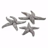 Sculptures IMAX Magali Silver Starfish Wall Decors (Set Of 3) -Brita shop gray imax sculptures 53128 3 64 1000