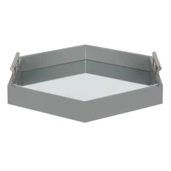 Decorative Trays Kate And Laurel Lipton Gray Decorative Tray -Brita shop gray kate and laurel decorative trays 212269 c3 1000