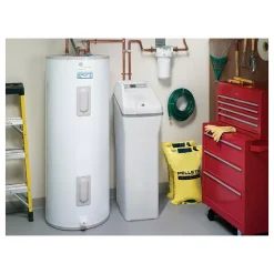 Water Softeners GE 45,100 Grain Water Softener -Brita shop grays ge water softener systems gxsh45v 1f 1000