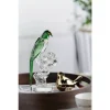 Sculptures A & B Home Green/White Parrot Elegance Irregular Decor Accent -Brita shop green a b home sculptures 76677 64 1000
