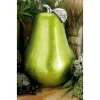 Sculptures LITTON LANE 12 In. X 16 In. Modern Emerald Green Ceramic Decorative Pear -Brita shop green litton lane sculptures 59708 64 1000