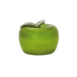Sculptures LITTON LANE 11 In. X 9 In. Modern Emerald Green Ceramic Decorative Apple -Brita shop green litton lane sculptures 59709 c3 1000