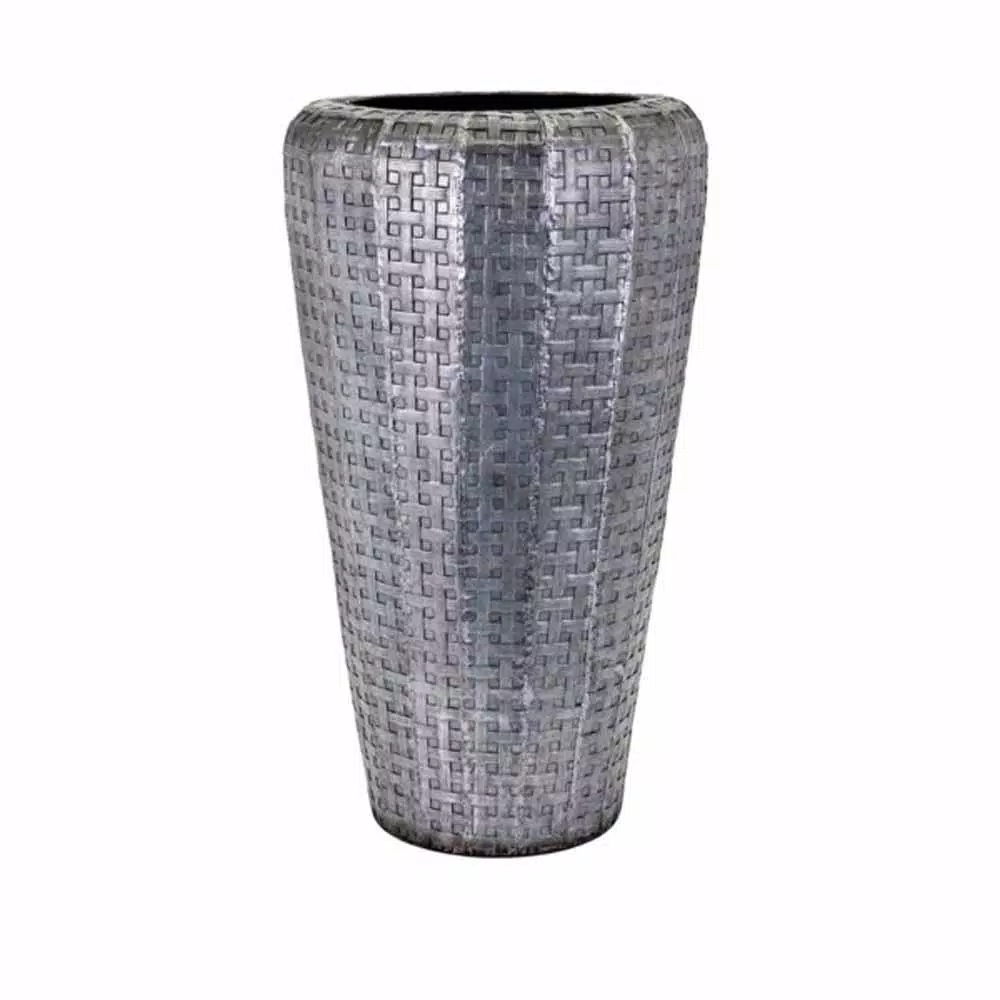Vases IMAX Jones Gray Short Oversized Floor Vase 3 Vases IMAX Jones Gray Short Oversized Floor Vase