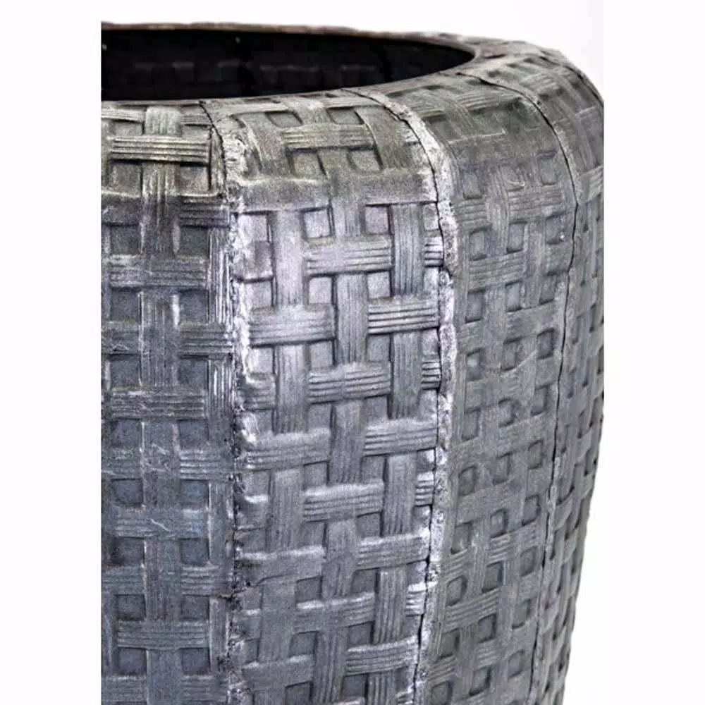 Vases IMAX Jones Gray Short Oversized Floor Vase 4 Vases IMAX Jones Gray Short Oversized Floor Vase - Image 2