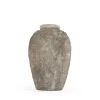 Vases Zentique Stone-like Grey Small Decorative Vase 2 Vases Zentique Stone-like Grey Small Decorative Vase -Brita shop grey zentique vases 8383s a717 64 1000