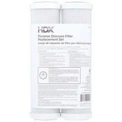 Replacement Water Filters HDX Drop-In Replacement Filter Set -Brita shop hdx replacement water filters hdxrofs102 40 1000