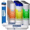 Water Filtration Systems ISPRING Littlewell 5-Stage 75 GPD Reverse Osmosis 2-Year Supply Filter Pack -Brita shop ispring replacement water filters f15 75 64 1000