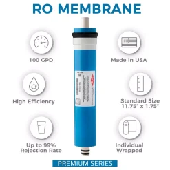 Water Filtration Systems ISPRING 6-Stage Reverse Osmosis RO System 2-Year Replacement Water Filter Cartridge Pack, With Alkaline Filter 10 In. X 2.5 In. 12 Water Filtration Systems ISPRING 6-Stage Reverse Osmosis RO System 2-Year Replacement Water Filter Cartridge Pack, With Alkaline Filter 10 In. X 2.5 In. -Brita shop ispring replacement water filters f19k100us 1f 1000