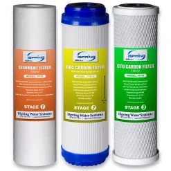 Water Filtration Systems ISPRING LittleWell 10 In. X 2.5 In. Standard Replacement Filter Set