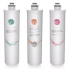 Water Filtration Systems ISPRING 123Filter CU-A4 Ultra Filtration 6-Month Replacement Pack -Brita shop ispring replacement water filters f3 cua4 64 1000