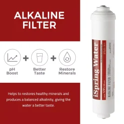 Water Filtration Systems ISPRING 6-Stage Reverse Osmosis RO System 6-Month Replacement Water Filter Cartridge Pack, Sediment, CTO, GAC, Alkaline -Brita shop ispring replacement water filters f4akus 66 1000