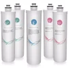 Water Filtration Systems ISPRING LittleWell Ultra Filtration UF Water Filter Annual Replacement Filter Set -Brita shop ispring replacement water filters f5 cua3 64 1000